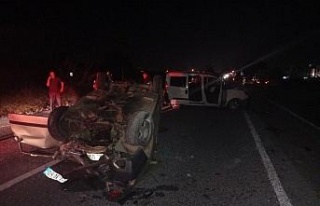 Aydın’da trafik kazası: 1’i ağır 2 yaralı