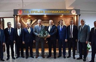 Efeler Kaymakamı Arıkan, Aydın Ticaret Borsası...