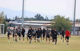 Eşin Group Nazilli Belediyespor kupa maçı hazırlıklarını...
