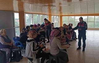 İncirliova’da jandarmadan narkotik ve KADES eğitimleri