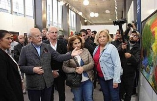 Ressam Kahraman’ın ’Güz’ adlı resim sergisi...