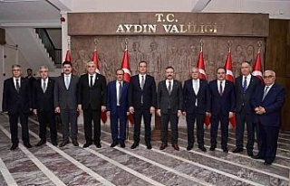 Vali Aksoy, Ticaret Borsası yönetimini ağırladı