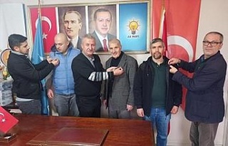 AK Parti Karacasu’da 65 yeni üye