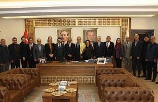 AK Partili Özhaseki Başkan Kaplan’ı tebrik etti