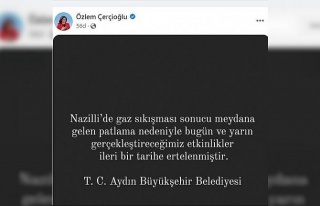 Aydın Büyükşehir tüm etkinlikleri iptal etti