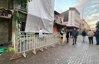 Aydın’daki patlama sonrası yangının ilk anları...