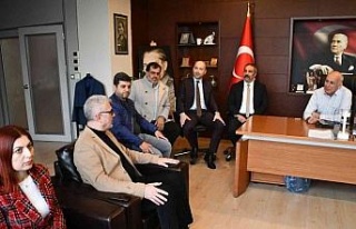 Başkan Tuncel, Söke Ticaret Odası’nın yeni yönetimi...