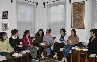 Çalıkuşu Kültür Evi özel misafirlerini ağırladı
