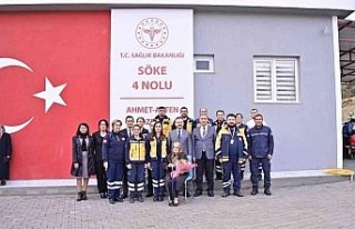 Hayırsever tarafından yaptırılan Acil Sağlık...