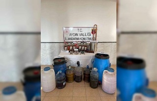 Kuyucak’ta kaçak alkol imalathanesine baskın:...