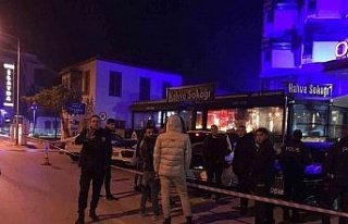 Park halindeki otomobil kurşunlandı