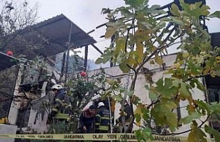 Yaşlı kadın yanarak hayatını kaybetti