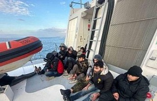 Aydın’da 19 düzensiz göçmen kurtarıldı