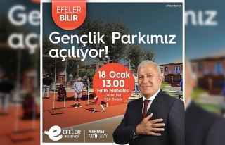 Başkan Atay’dan Efeler’e yeni bir park daha