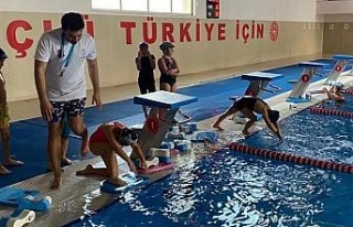 Geleceğin şampiyonları olimpiyatlara hazırlanıyor