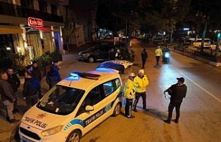 Nazilli emniyeti yeni yıl gecesi kuş uçurtmadı