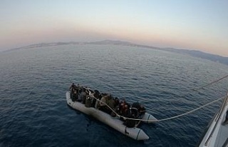 Aydın’da 31 düzensiz göçmen kurtarıldı