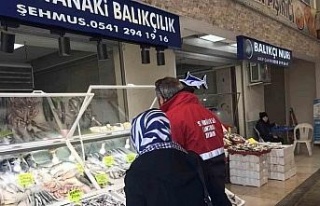 Didim’de balık satış noktaları denetlendi
