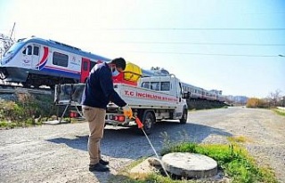 İncirliova Belediyesi ilaçlama çalışması başlattı