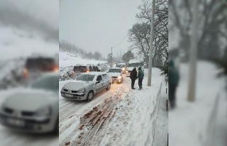 Kar görmek için gittiler, mahsur kaldılar