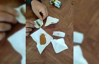 Otobüste yolculuk ederken jandarmaya takıldılar