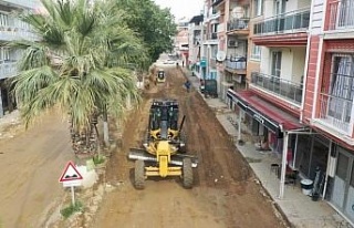 Aydın Büyükşehir, Germencik’in yollarını yeniliyor