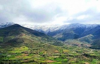 Bahar ve kış aynı kareye yansıdı