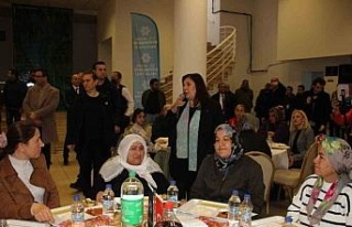 Başkan Çerçioğlu depremzede kadınlarla buluştu