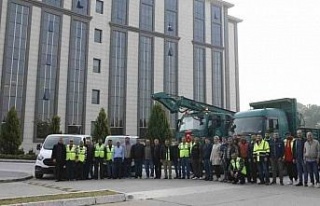 DSİ Aydın Bölge ekipleri Malatya’daki depremzedelerin...