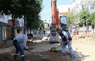 Efeler Belediyesi ekipleri Girne Mahallesi’ndeki...