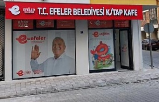 Efeler’de 11’inci Kitap Kafe açılış için...