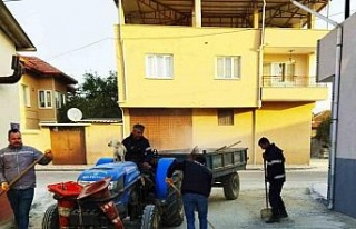 Germencik’te bahar temizliği mesaisi