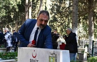 Söke’de şehitler dualarla yad edildi