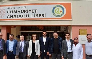 MHP Milletvekili Adayı Depboylu, mezun olduğu liseye...