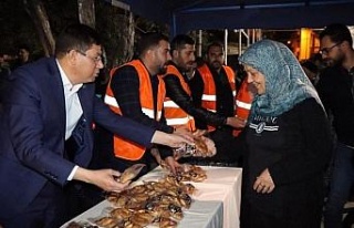 Nazilli Belediyesi 50 ayrı camide kandil simidi dağıttı