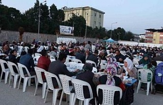 Nazilli’de 5 bin kişilik iftar yemeği