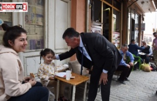 Ahmet Ertürk'e Çine ve Karpuzlu'da coşkulu...