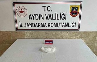 Aydın’da motosikletli torbacı, jandarmadan kaçamadı