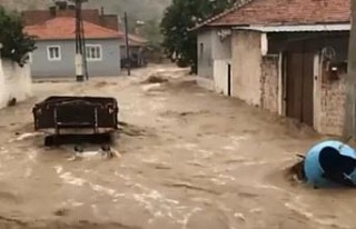 Koçarlı’da sel böyle geldi