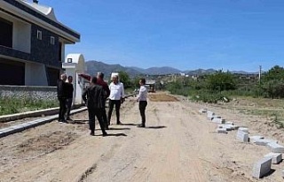 Nazilli Belediyesi İsabeyli’de yeni yollar açıyor