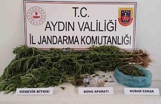 Şüpheli şahsın evinde uyuşturucu madde ele geçirildi