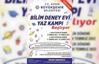 Aydın Büyükşehir Belediyesi Bilim Deney Evi Yaz...