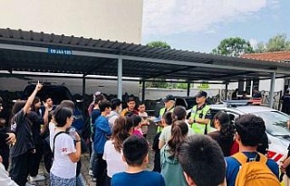 Aydın’da 220 öğrenci “trafik dedektifi” oldu