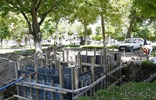 Güzelçamlı Mahallesi’ndeki park ve yeşil alanlar...