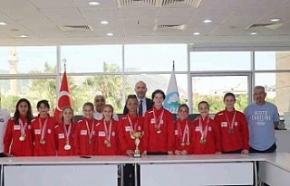 Söke Belediye Başkanı Arıkan, Türkiye Şampiyonlarının...