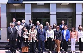 Vali Aksoy, kaymakamlarla bayramlaştı