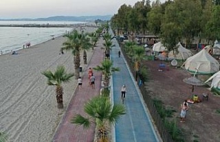 Aydın Büyükşehir Belediyesi’nin sahil yolları...