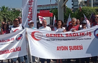 Aydın’da sağlık çalışanları maaş zammını...