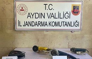 Bağ evi hırsızları kısa sürede yakalandı