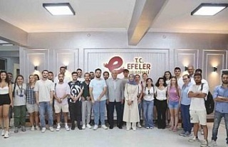 Başkan Atay, tıp öğrencilerini ağırladı